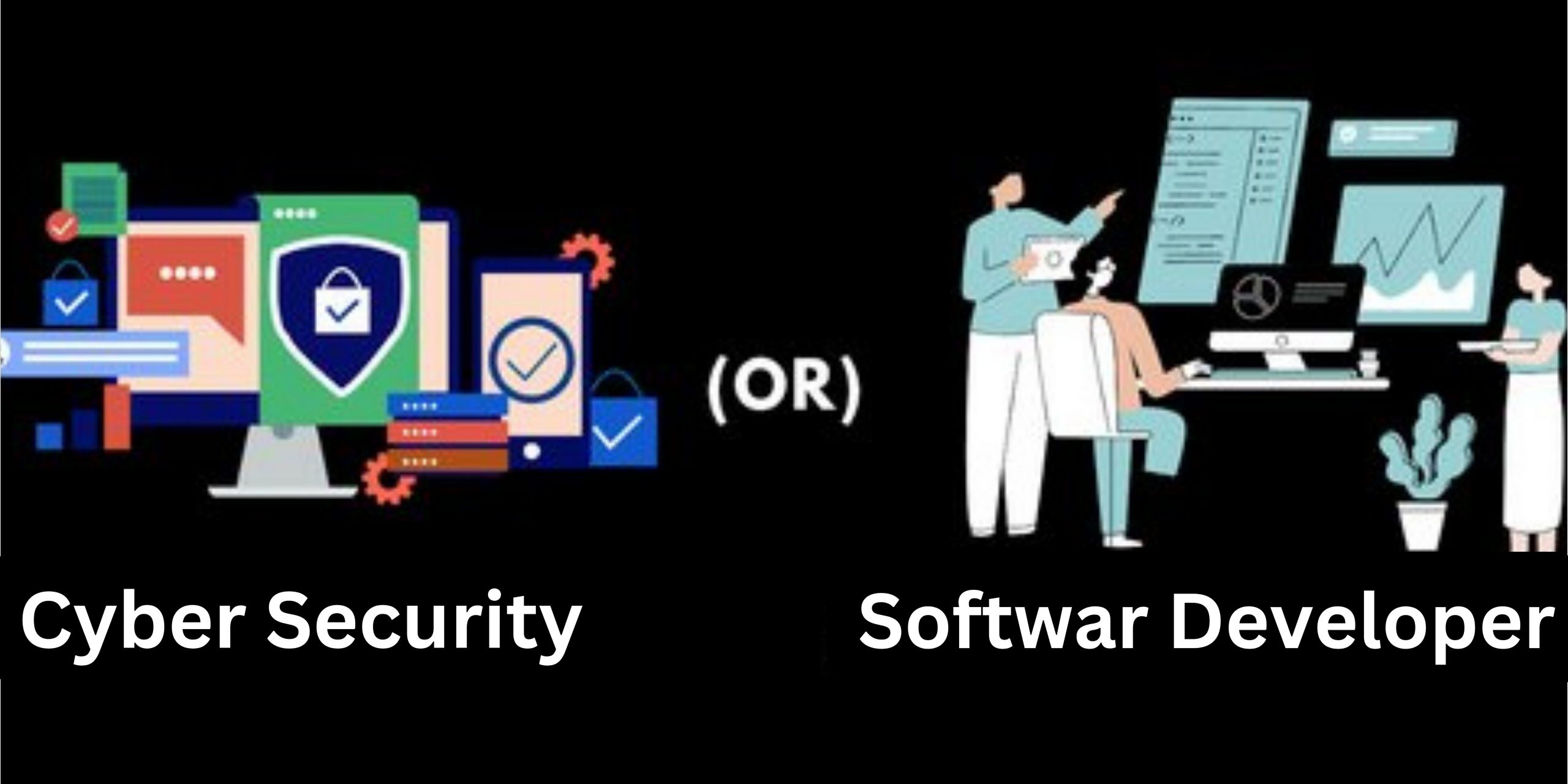 which is better cybersecurity or software developer