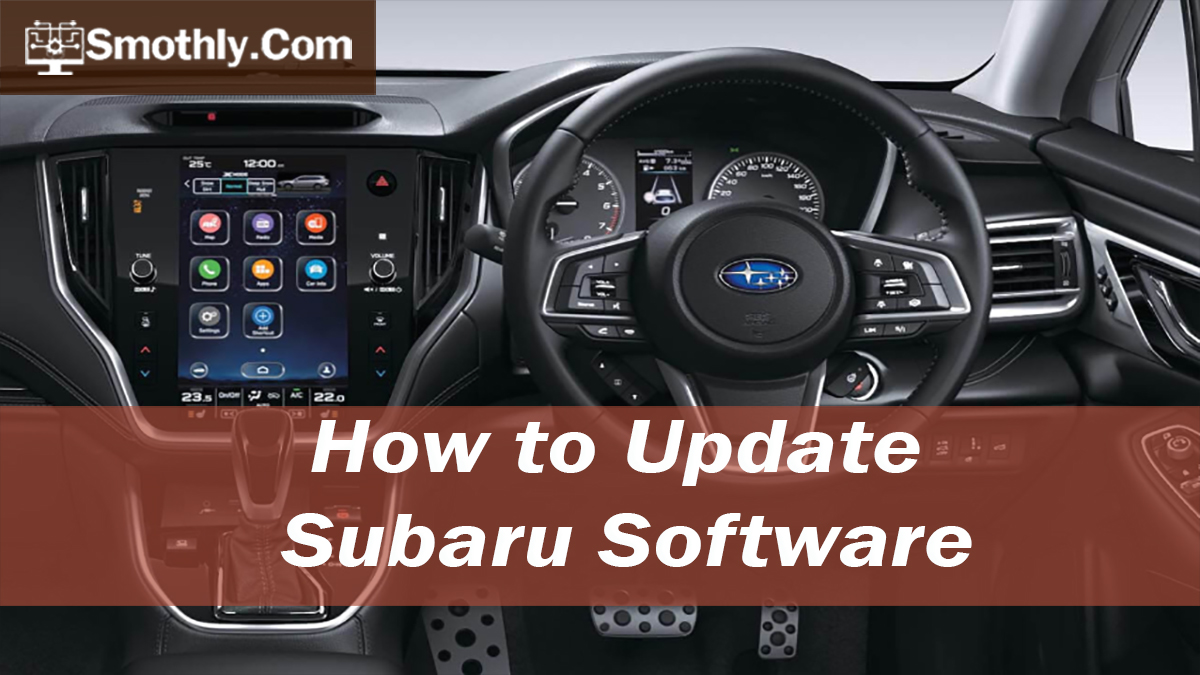 how to update subaru software