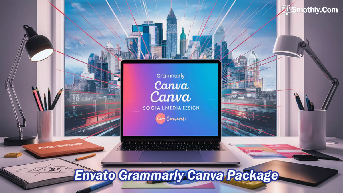 envato grammarly canva package