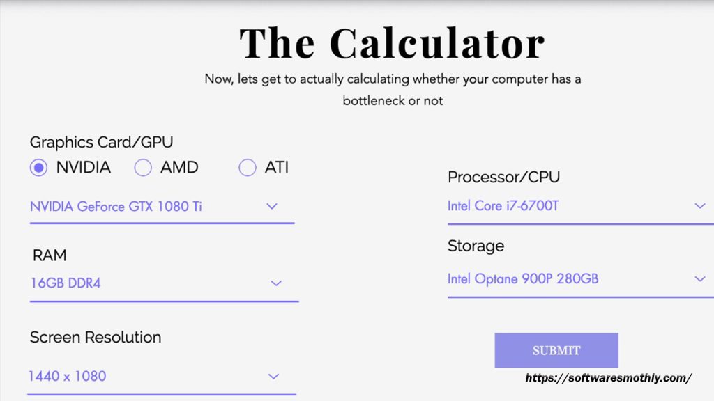 best gpu bottleneck calculator